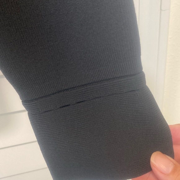 NWT MM LAFLEUR Sant Ambroeus Jardigan Open Cardigan in Black Size +2 - Picture 6 of 7